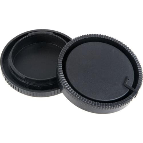 2 in 1 Camera Front Body Cap+Rear Lens Cap Cover for Sony A Mount A100 A290 A350 A390 A450 A500 A550 A700 A850 A900 A37 A55