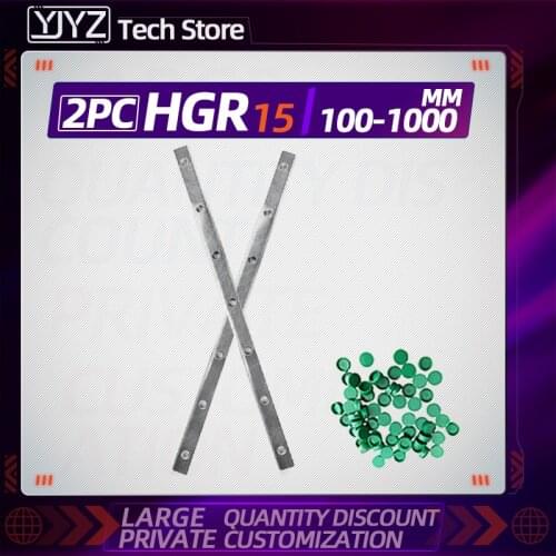 Factory directly sale cheap price hot sale carbon steel 2 pcs HGR15 HGH15 100mm-1000mm free shipping