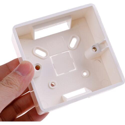 86 Type Switch Socket Base Outfit Junction Box Surface Mount Bottom Box
