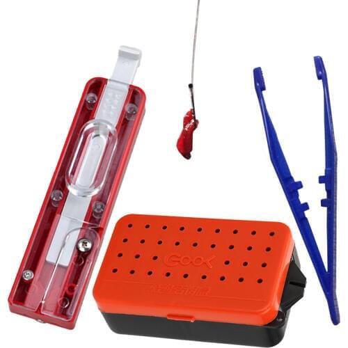 Smart Kingfisher Fishing Live Bait Hooker Maggot Redworm Earthworm Earth Red worm Hanger Hang lure Storage Box Hook Safe Quick