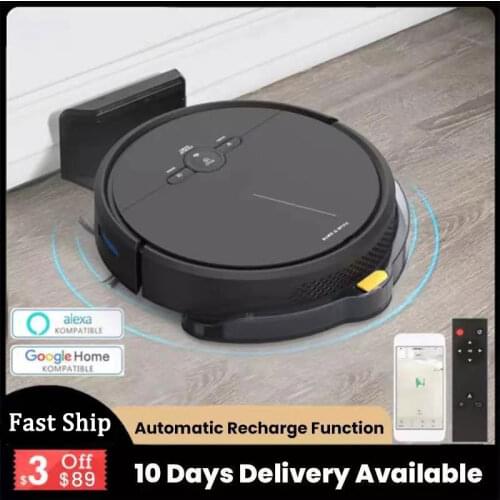 3600PA Smart Robot Vacuum Cleaner Remote Control Cleaning Floor Sweeping Machine Wireless Alexa Planned Vacuum Cleaner For Home