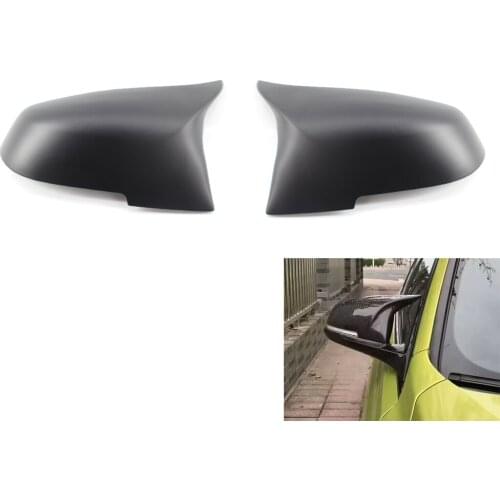M3 Look Mirror Cover fit for BMW 3-4 Series F30 F32 M4 Matte Black ABS