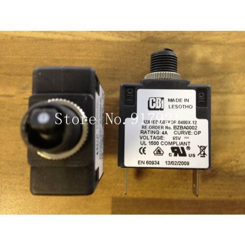 [ZOB] CIRCUIT BREAKER BZBA0002 1P4A imported equipment breaker 65VDC genuine original --10PCS/LOT