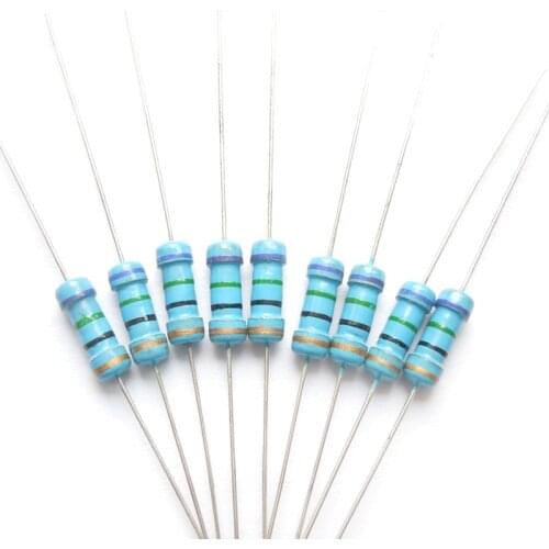 1/2W 68 75 82 91 100 120 150 180 200 220 240 270 300 330 360 390 430 Ohm Resistance 0.5W Original New Carbon Film Resistor 5