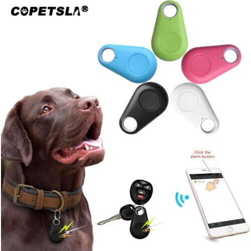 Copetsla 1PCS Pet Smart Bluetooth Tracker Dog GPS Camera Locator Dog Portable Alarm Tracker 5 Colors Optional