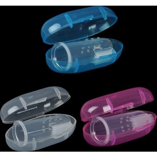 1pc Rubber Pet Finger Toothbrush Dog Toys Clean Teeth Pet Accessories Pet Supplies