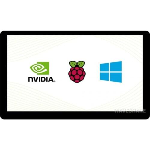 15.6inch Capacitive Touch Screen LCD With Toughened Glass Cover 1920×1080 HDMI IPS Support Raspberry Pi Jeston Nano PC