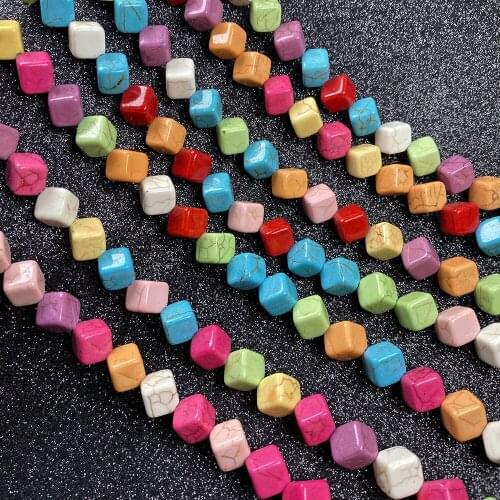 2 Strand/pack Mix-color Irregular Loose Beads For DIY Necklace Bracelet Handiwork Sewing Craft Jewelry Accessory