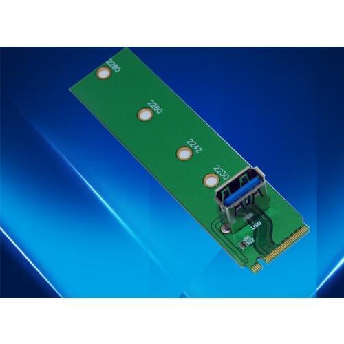 5PCS NGFF turn USB3.0 riser card M.2 to USB3.0 expansion cards USB3.0 Turn graphics card for BTC ETH LTC Bitcoin Mining