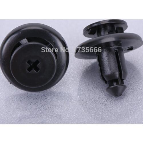 50 Fender Liner Fastener Rivet Mud Guard Clip Nylon Retainer A19315 BC1D-56-145 1996-On For Mazda Protege