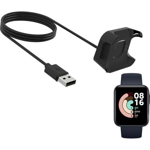Smartwatch Dock Charger Adapter USB Fast Charging Cable Cord Wire for Xiaomi Mi Watch Lite/Redmi Global Smart Watch Accessories
