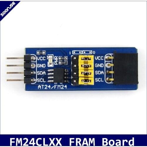 FM24CLXX FRAM Board FM24 F-RAM Serial board with I2C interface FM24CL on board