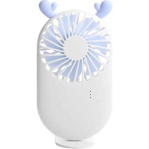 USB Pocket Silent Small Fan Mini Portable Pocket Fan Cool Air Hand Held Travel Cooler Cooling Mini Fans HX6A