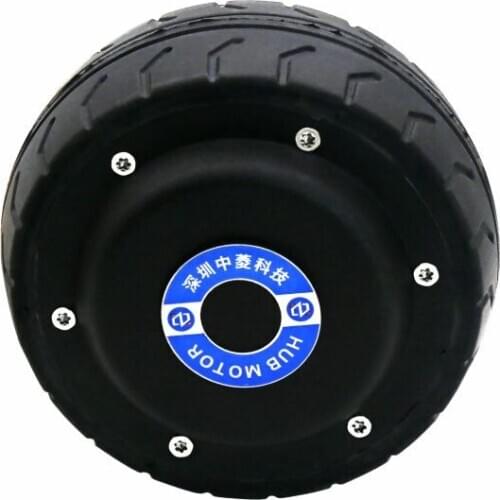 4 inch DC brushless hub servo motor driver set built-in encoder agv trolley motor ZLLG40ASM100