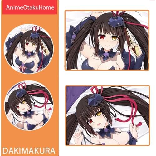 Anime DATE A LIVE Tokisaki Kurumi Sexy Lovely Girl Throw Pillow Cover Hugging Pillowcase Otaku Bedding Dakimakura Pillow Case