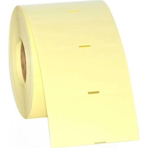 Transparency PET Adhesive label rolls 100 x 50 mm (500 labels) transparent barcode stickers ribbon required