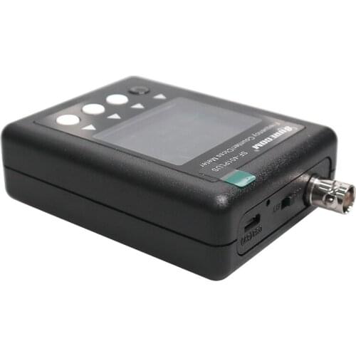 Hand-held frequency meter, digital color screen frequency tester, analog and digital mute test digital hand station