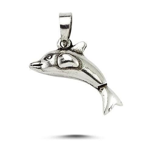 Silverlina Silver Dolphin Pendant