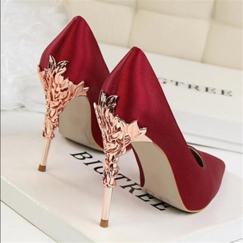 WUJIE Women's Stiletto Heels