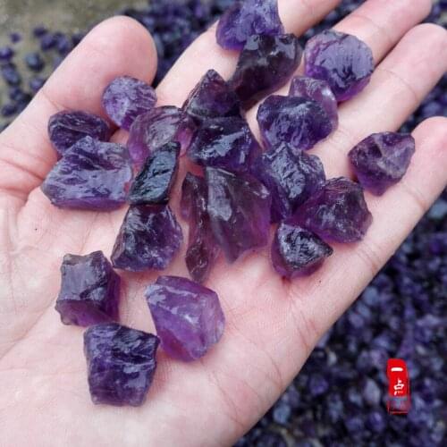 200g Pure natural Brazilian amethyst original rock specimen furnishing articles