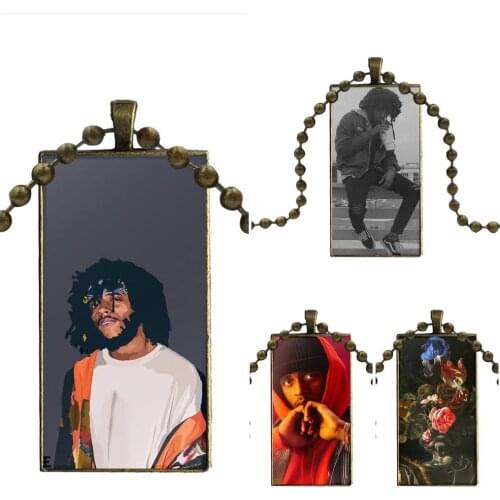 6 Lack Of Unpacked Black Better For Girls Fashion Glass Cabochon Pendant Necklace With Women Bronze Plated Statement Jewelry