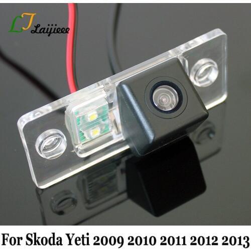 Car Rear View Camera For Skoda Yeti 2009 20102011 2012 2013 / HD Wide Lens Angle CCD Night Vision Reversing Backup Camera