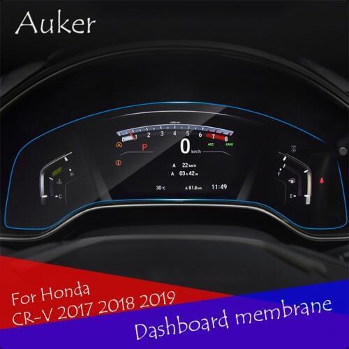 For Honda CR-V CRV 2017 2018 2019 Car Driving Dashboard Soft HD Screen Protective Film