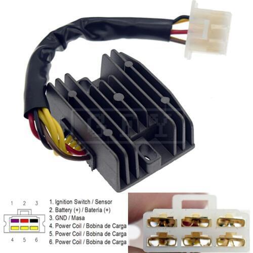 For Kawasaki EN450 EN500 EX500 GPZ500S ZZR500 ZX500 KLE500 Z550 ER500 Z750 GT550 Vulcan 400 500 Voltage Regulator Rectifier