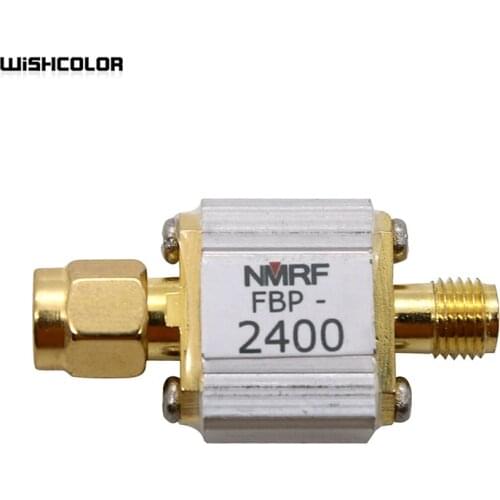 FBP-2400 2.4G 2450MHz RF Bandpass Filter SMA Interface for WiFi Bluetooth Zigbee Anti-Interference