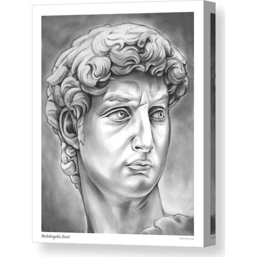 Painting Wall Art Black and White HD Printed David Poster Modular Canvas Hand Drawing Home Decoration Pictures For Living Room