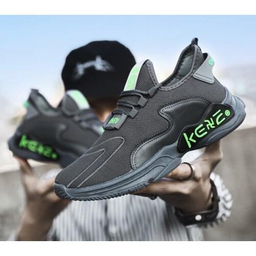 Spring Mens Sneakers Breathable Lightweight Male Casual Shoes Fashion Vulcanize Shoes Lace-Up Men Running Shoes Tenis Masculino