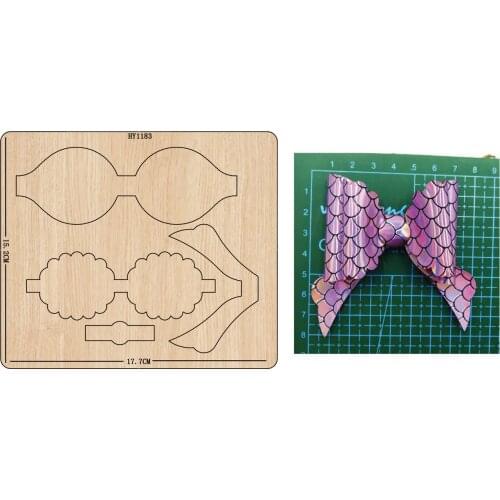 Bow cutting dies 2019 new die cut &wooden dies Suitable for common die cutting machines on the market