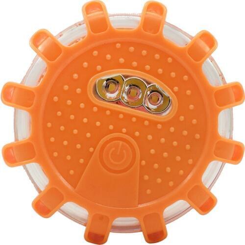 Mingray 3 Pack emergency road safety flashing LED road flares led warning light signal warning traffic light