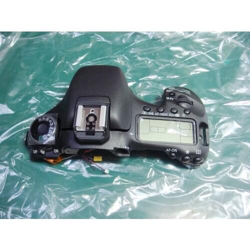 Original Top cover assy with Shoulder screen and Push button switch Repair parts for Canon 7D DS126251 SLR