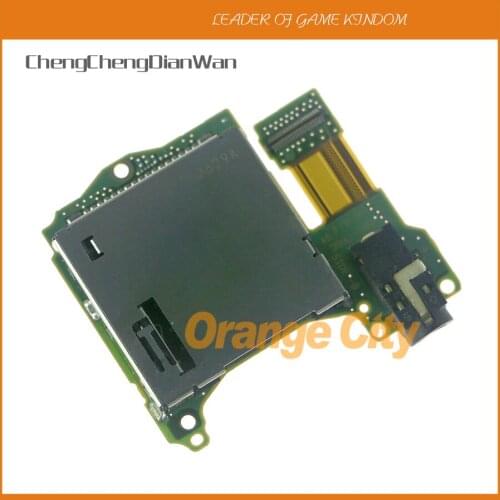 Original Replacement Game Card Slot Socket Board V1.0 V2.0 for Nintendo Switch NS NX Console w/ Headphones Port Game Accessories