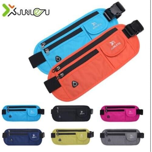 Running Waist Bag Marathon Bag JUNLETU 1023 Nylon Sports Bag Outdoor Climbing Hiking Bag