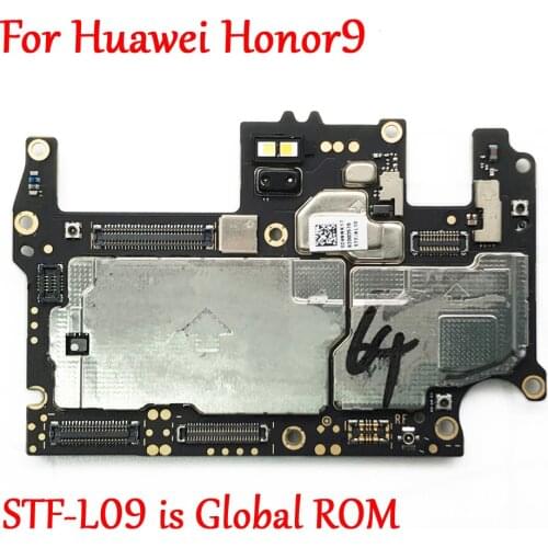 Tested Work Original Unlock Motherboard For Huawei Honor 9 Honor9 STF-AL00 STF-L09 Main board Logic Circuit Electronic Chips