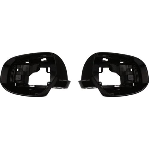 Car Outside Rearview Mirror Frame Side Rear View Mirror Cover Hood Lid for Mitsubishi Outlander 2013-2018