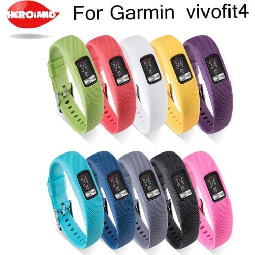 NEW Plaid Textured wrist Strap for Garmin vivofit4 Soft Silicone Replacement Wristband Watch Band for GARMIN VIVOFIT 4 Bracelets