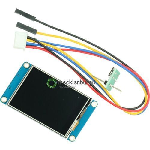 English Nextion 2.4" TFT 320 x 240 Resistive Touch Screen USART UART HMI Serial LCD Module Display For Arduino Raspberry Pi 2 A
