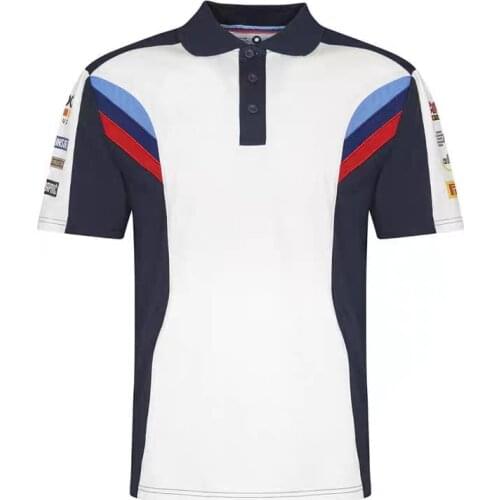 2020 Motorcycle Racing Polo Shirt for BMW Motorrad Moto Riding Breathable Clothing