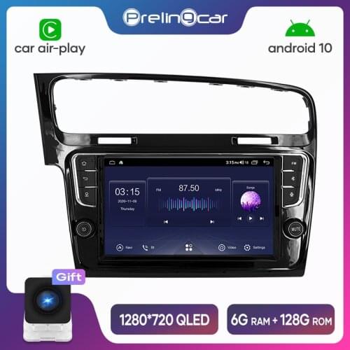 Android 10.0 System Car IPS Touch Screen Stereo For VW VolksWagenwerk GOLF 7 2014 2015 2016 player Stereo