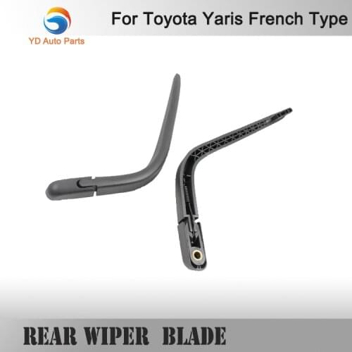 WINDOW CAR BACK REAR WIPER BLADE WIPER FOR TOYOTA YARIS FRENCH TYPE REAR WIPER BLADE AND ARM SET BRAND NEW 1999-2005