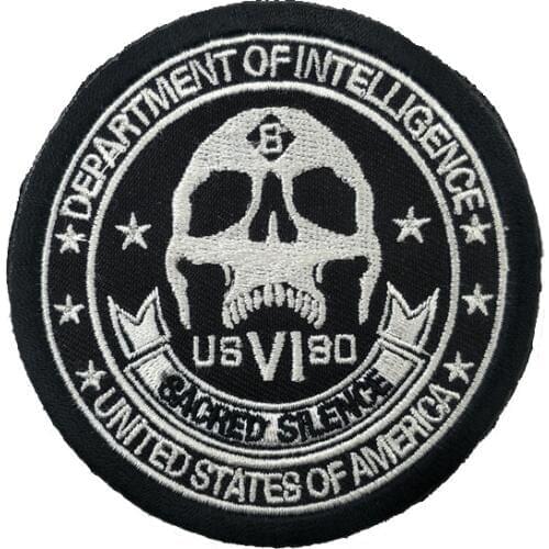 XICC Embroidered Velcro Chapter Badge Tactical Military Patches Seal Six Commando Round Armband Outdoor Army Fan Bag Stickers