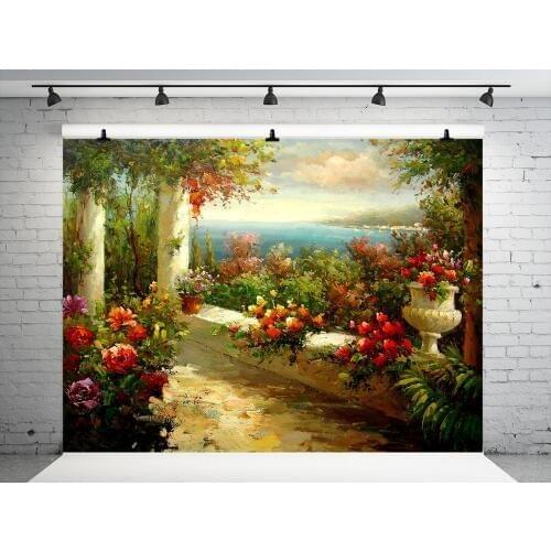 10X20FT VinylBDS Flower Photo Background Photography Backdrop Children Scenic Photography Backdrops Spring Photo Backdrops