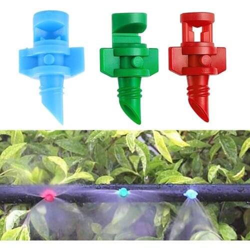 20Pcs 90° 180° 360° Angle Simple Refraction Sprinkler Nozzle Sprinkler Irrigation Fruit Tree Irrigation Gardening Mist Sprayer