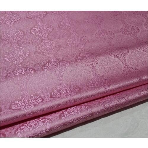 75x100cm Imported Japanese style pink Metallic Jacquard Brocade Fabric,3D jacquard yarn dyed fabric for Coat Dress upholstery