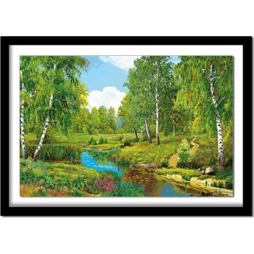 Diamant painting Diamond embroidery nature 5d diy diamond painting full square new arrivals 184DD diamond round