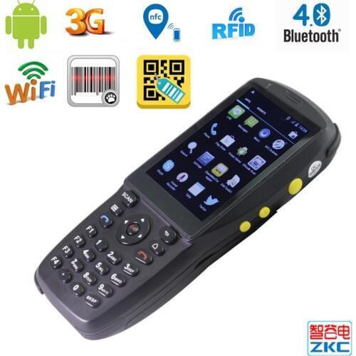New 3.5inch Wireless Android PDA Handheld PDA Barcode Scanner with NFC/Wifi/3G
