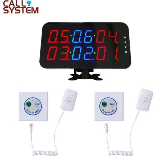 Hospital Wireless Nurse Patient Calling System Host Receiver with Room Bed Alarm Bell
